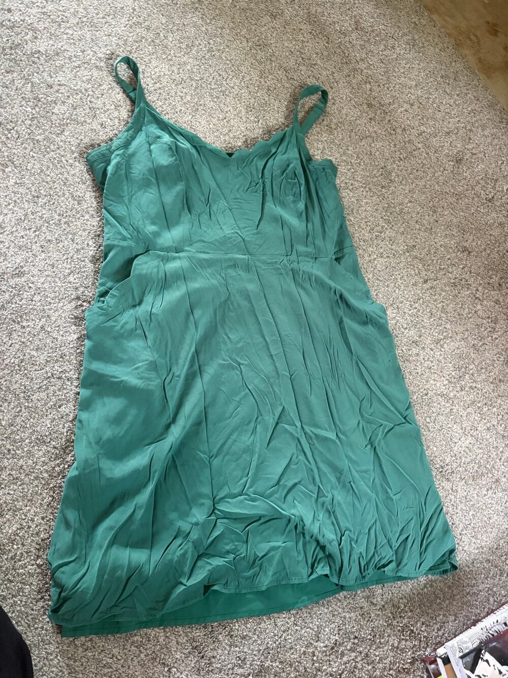 41 Hawthorn womens 2x green dress